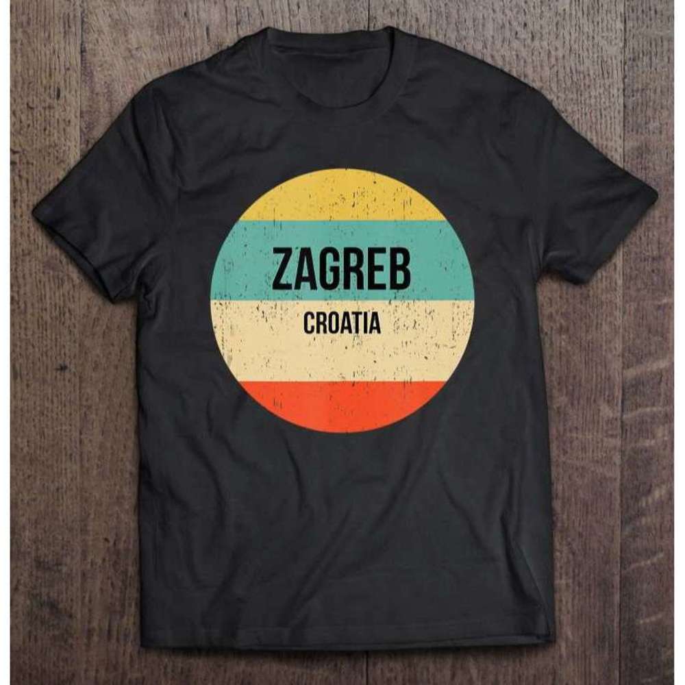 Zagreb City Croatia Unisex T Shirt